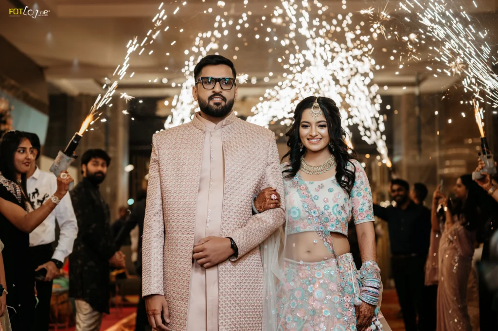 Celebrity bride portrait
