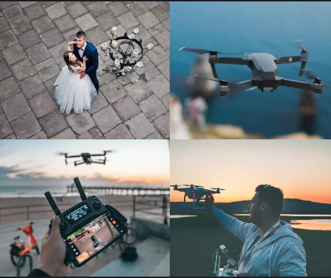 Drone for aerial wedding shots