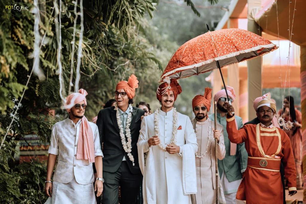 Cinematic wedding moment in Ranchi