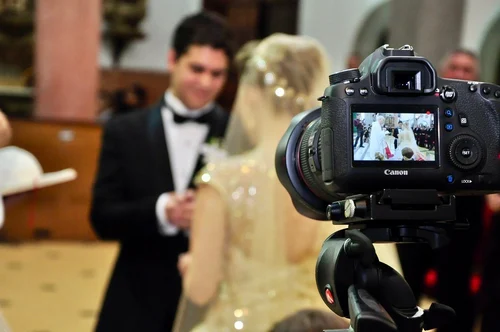 Professional camera rig mockup